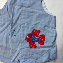 Load image into Gallery viewer, Vintage Fish Blue Romper 18-24 months
