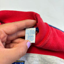 Load image into Gallery viewer, Vintage Crest Color Block Crewneck 24 months
