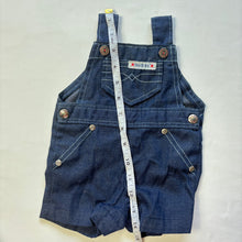 Load image into Gallery viewer, Vintage Healthtex Denim Shortalls 3-6 months
