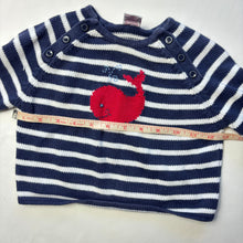 Load image into Gallery viewer, Vintage Gymboree Whale Knit Sweater 18-24 months
