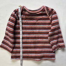 Load image into Gallery viewer, Vintage Striped Terrycloth Long Sleeve 18-24 months
