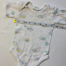 Load image into Gallery viewer, Vintage Bears + Balloons Romper newborn
