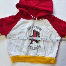 Load image into Gallery viewer, Vintage Iowa State Cyclones Hoodie 9 months
