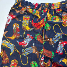 Load image into Gallery viewer, Vintage Cowboy Boot Shorts kids 8/10
