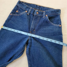 Load image into Gallery viewer, Vintage Levi&#39;s jeans white tab kids 14 petite 26 inch waist
