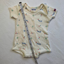 Load image into Gallery viewer, Vintage Absorba Primary Birds + Stars Romper 0-3 months
