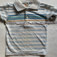 Load image into Gallery viewer, Vintage Striped Collared Shirt 18-24 months
