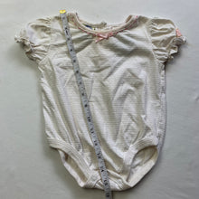 Load image into Gallery viewer, Vintage White Girly Romper 6-9 months
