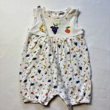 Load image into Gallery viewer, Vintage Tutti Fruity Romper 12 months

