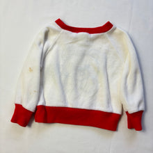 Load image into Gallery viewer, Vintage Bear Velour Sweater 6 months
