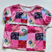 Load image into Gallery viewer, Vintage Floral Patchwork Shirt 12-18 months
