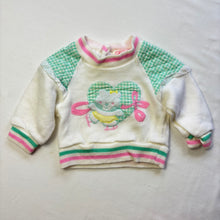 Load image into Gallery viewer, Vintage Ice Skating Bear Sweater 6-9 months
