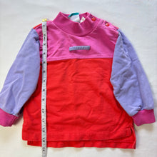 Load image into Gallery viewer, Vintage Color Block Slouchy Long Sleeve 18 months
