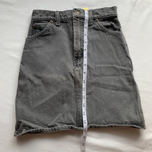 Load image into Gallery viewer, Vintage Faded Gray Jean Skirt kids 8
