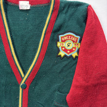 Load image into Gallery viewer, Vintage 90s College Varsity Cardigan Sweater 5t/6
