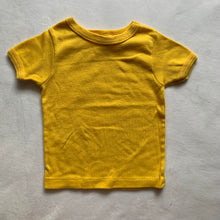 Load image into Gallery viewer, Vintage Solid Yellow Tee 2t
