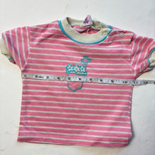 Load image into Gallery viewer, Vintage Flower Striped Tee 12-18 months
