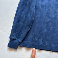 Load image into Gallery viewer, Vintage Navy Blue Ribbed Turtleneck 4t/5t
