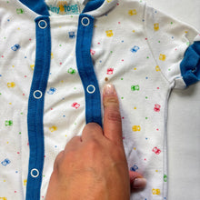 Load image into Gallery viewer, Vintage Rainbow Bears Romper 3 months
