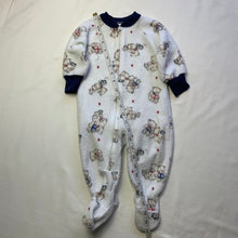 Load image into Gallery viewer, Vintage Bears Reading Footed PJs 6-9 months
