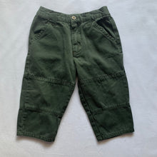 Load image into Gallery viewer, Vintage McKids Dark Green Pants 18 months *flaw
