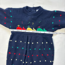 Load image into Gallery viewer, Vintage McKids Whale Knit Bodysuit 9-12 months
