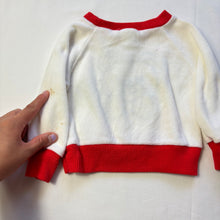 Load image into Gallery viewer, Vintage Bear Velour Sweater 6 months
