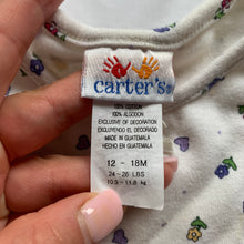 Load image into Gallery viewer, Vintage Small Floral Cotton Dress 18-24 months
