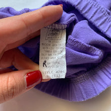 Load image into Gallery viewer, Vintage Solid Purple Biker Shorts 4t

