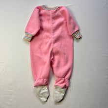 Load image into Gallery viewer, Vintage Pink Footed PJs 6-9 months
