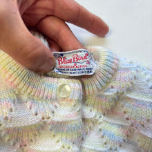 Load image into Gallery viewer, Vintage Pastel Scallop Knit Sweater 6-9 months
