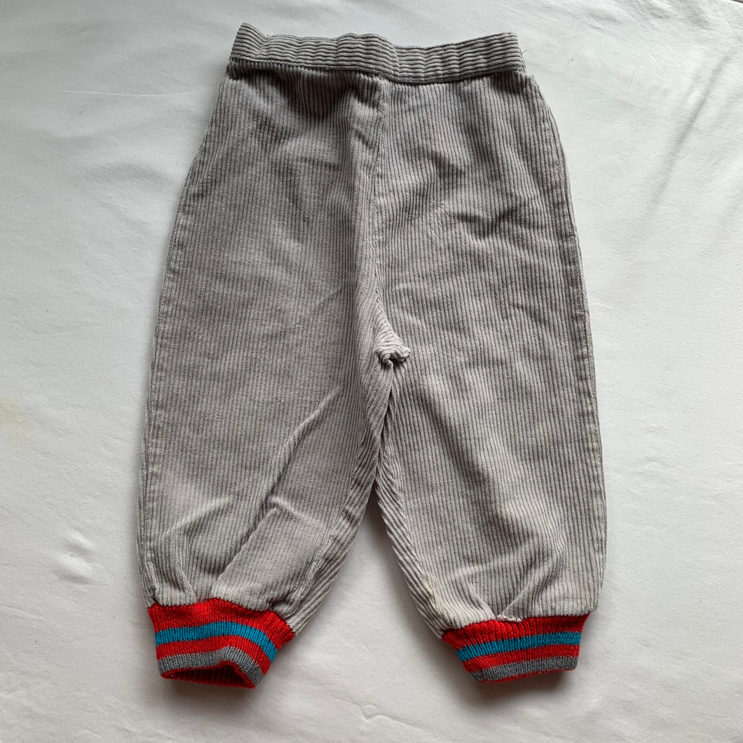 Vintage Gray Jogger Pants 12-18 months