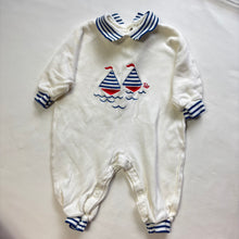 Load image into Gallery viewer, Vintage Dior Sailboat Bodysuit 3 months
