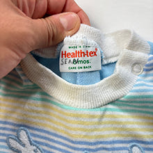 Load image into Gallery viewer, Vintage 80s Healthtex Blue Bunny Rabbit Pantsuit 3-6 months
