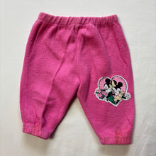 Load image into Gallery viewer, Vintage Mickey &amp; Minnie Pink Pants 3-6 months
