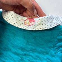 Load image into Gallery viewer, Vintage Teal Quilted Sweater 9-12 months
