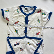 Load image into Gallery viewer, Vintage Bears &amp; Transportation Romper 12 months
