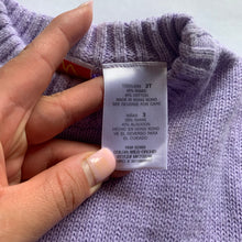 Load image into Gallery viewer, Vintage McKids Purple Knit Shirt 4t/5t
