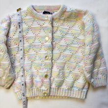 Load image into Gallery viewer, Vintage Pastel Scallop Knit Sweater 6-9 months
