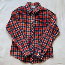 Load image into Gallery viewer, Vintage Plaid Buttondown Shirt kids 12/14
