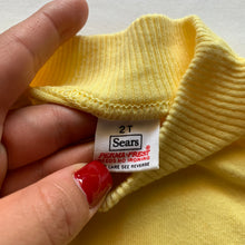 Load image into Gallery viewer, Vintage Sears Yellow Shirt 18 months
