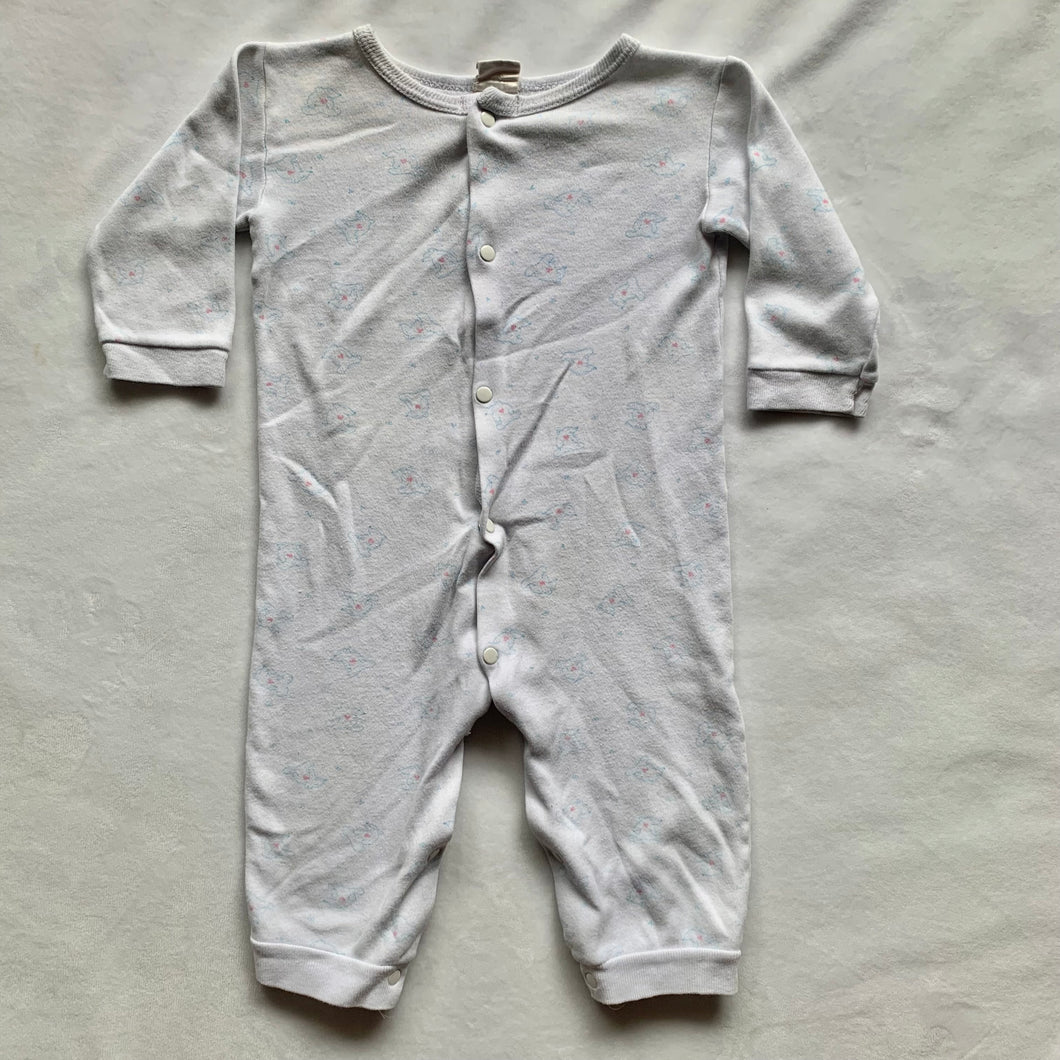 Vintage Pastel Bears Bodysuit 9 months