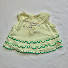 Load image into Gallery viewer, Vintage Beachy Ruffled Tank Top 6 months
