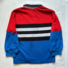 Load image into Gallery viewer, Vintage Blue/Red Striped Long Sleeve 5t

