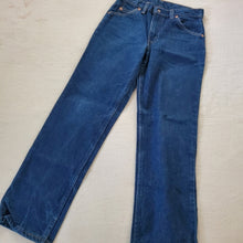 Load image into Gallery viewer, Vintage Levi&#39;s jeans white tab kids 14 petite 26 inch waist
