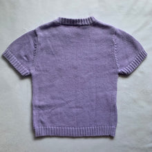 Load image into Gallery viewer, Vintage McKids Purple Knit Shirt 4t/5t
