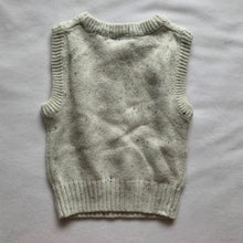 Load image into Gallery viewer, Vintage Izod Cream Knit Vest 2t/3t
