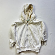 Load image into Gallery viewer, Vintage White Zip-up Sweater 24 minths
