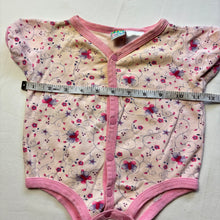 Load image into Gallery viewer, Vintage McBaby Butterfly + Floral Romper 3 months
