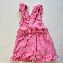 Load image into Gallery viewer, Vintage Pink Sunsuit/Romper 12 months *flaw
